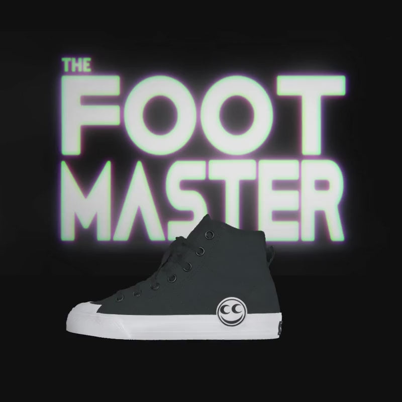 Special edition See See x Adidas shoe rotating in front of text FOOTMASTER