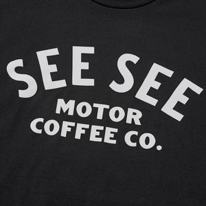 Classic Motor Coffee Tee - Black