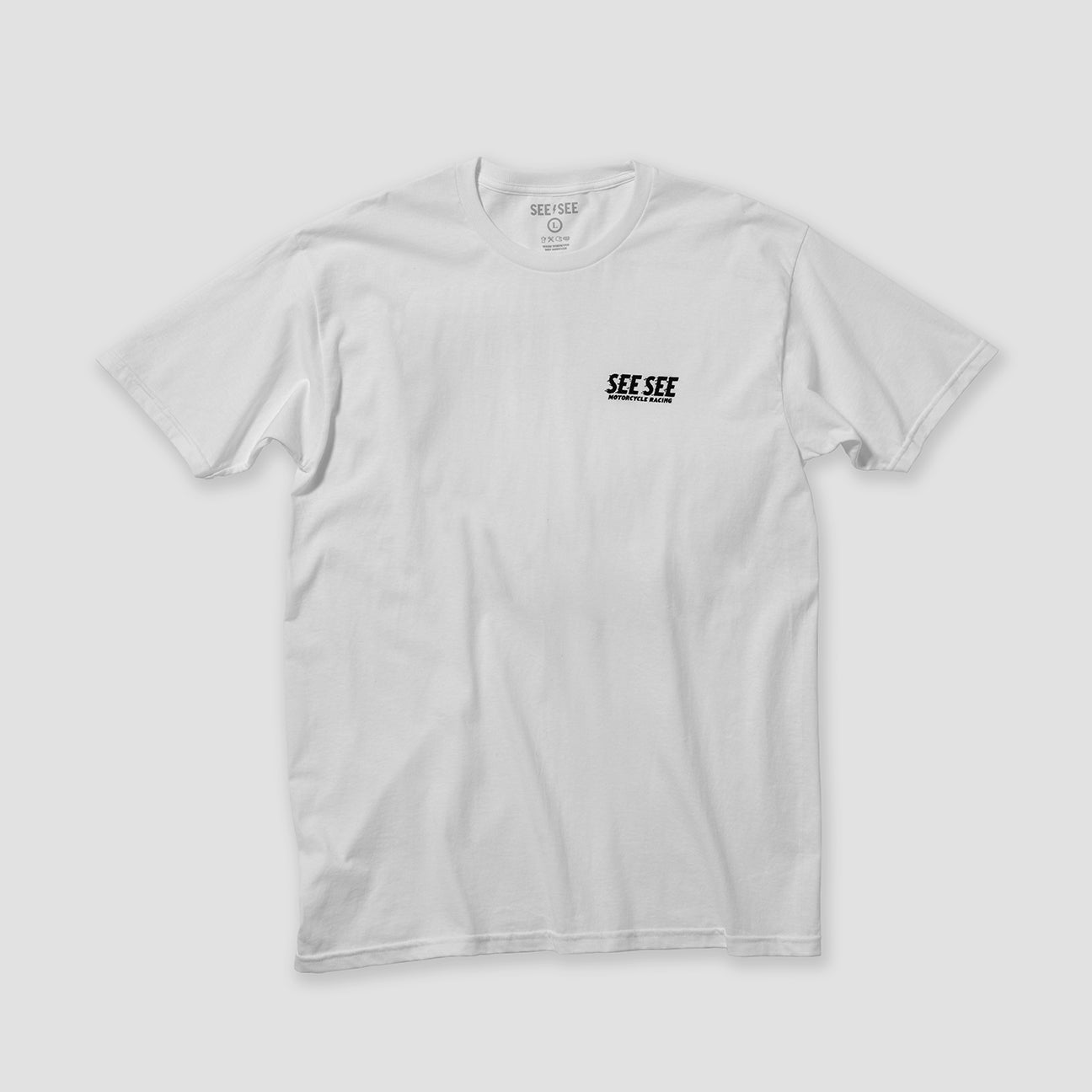 Go Faster Tee - White