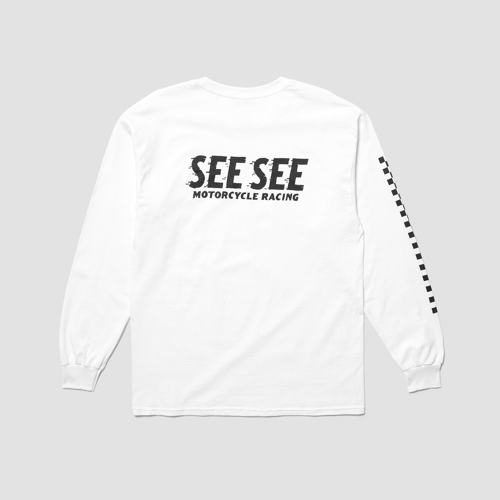 Go Faster Long Sleeve - White