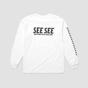 Go Faster Long Sleeve - White