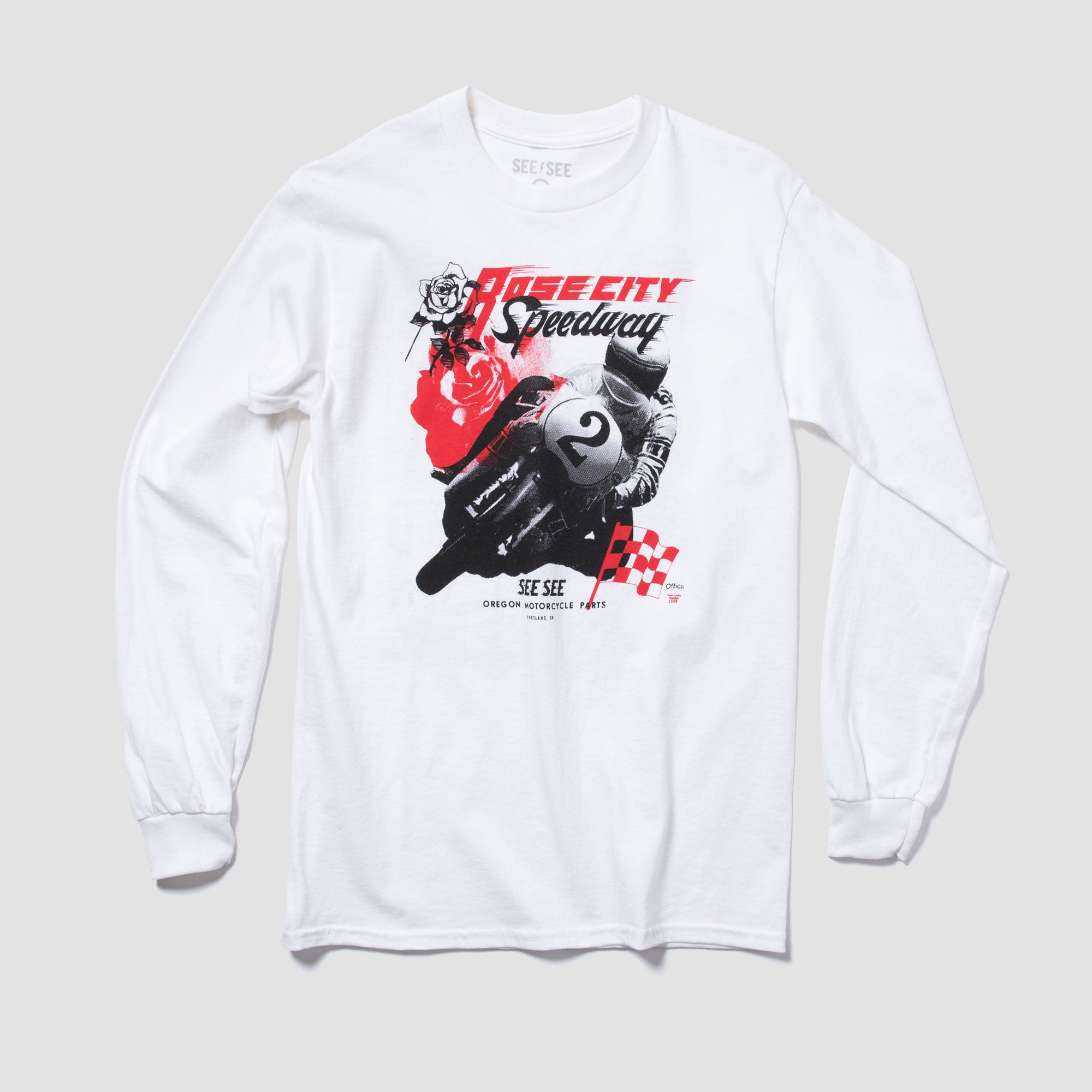 Rose City Speedway L/S Tee