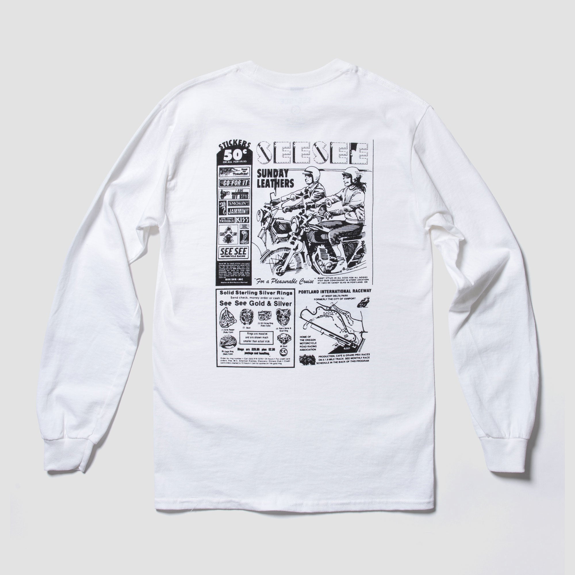 Rose City Speedway L/S Tee