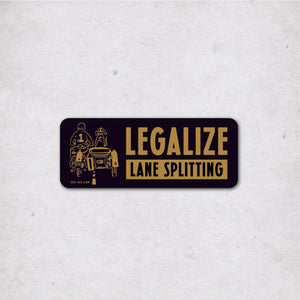 Lane Splitting Sticker